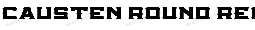 Causten Round Regula字体转换